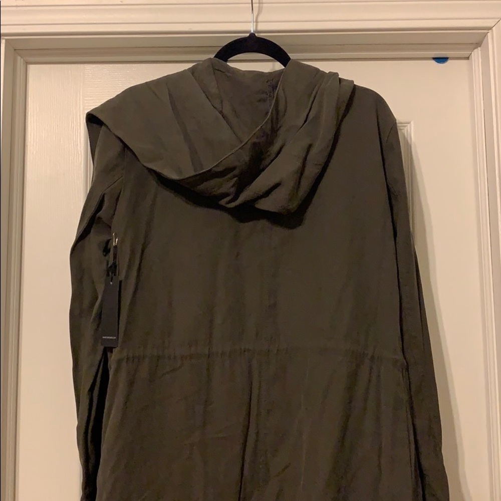 NWT Drapey Olive Utility Jacket - Picture 6 of 6